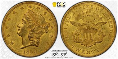 1850 $20 MS61