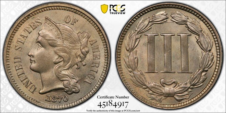 Cert 45184917 - Coin Image