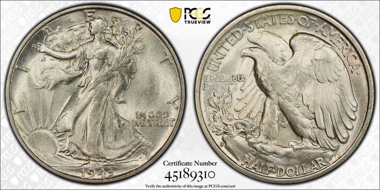 Cert 45189310 - Coin Image