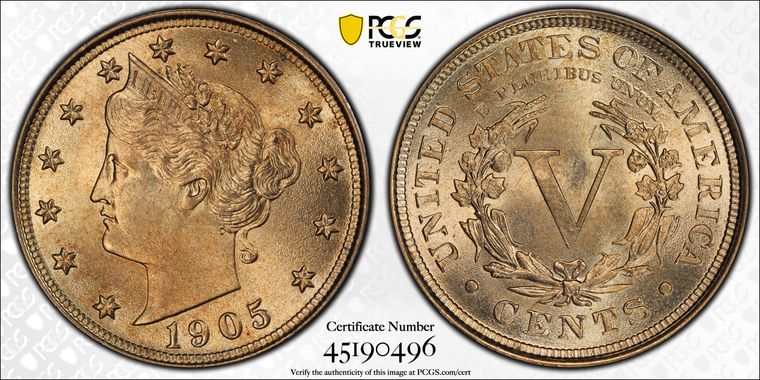 Cert 45190496 - Coin Image