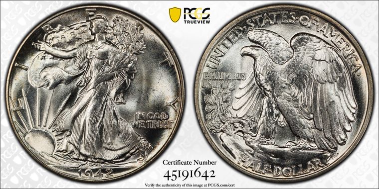 Cert 45191642 - Coin Image