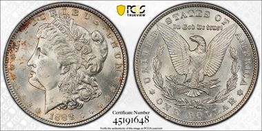 1888 $1 MS63
