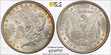 1900 $1 MS64