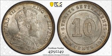 1910-B 10C MS64