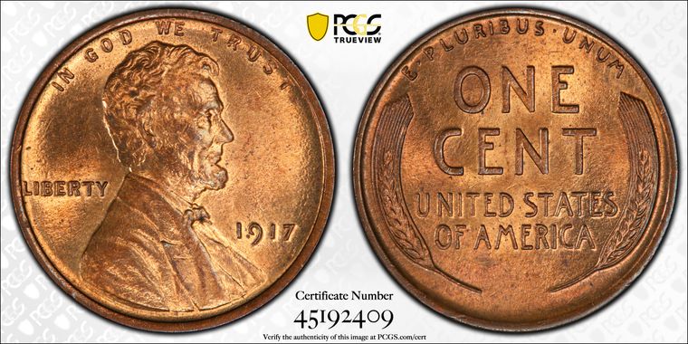 Cert 45192409 - Coin Image