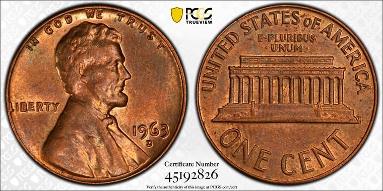 Cert 45192826 - Coin Image