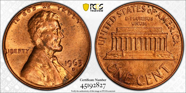 Cert 45192827 - Coin Image