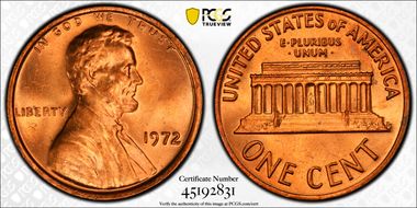 1972 1C MS64RD