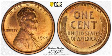1909 1C Lincoln PR64RB