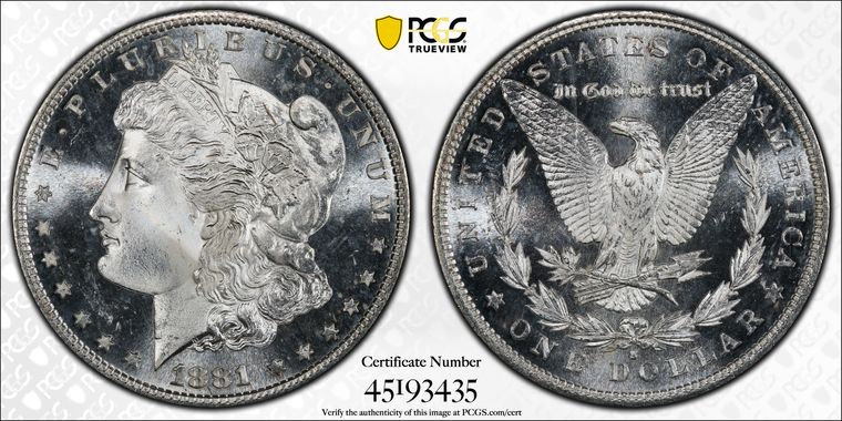 Cert 45193435 - Coin Image