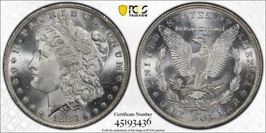 1883-O $1 MS66