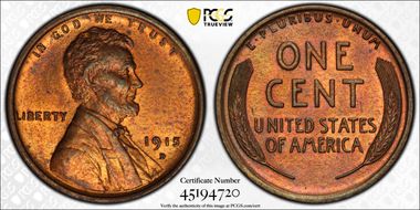 1915-D 1C MS64RB