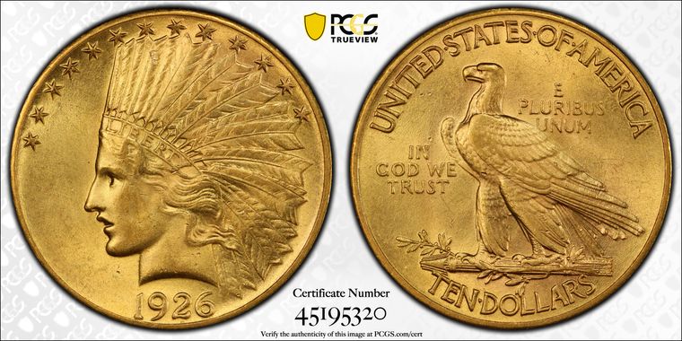 Cert 45195320 - Coin Image