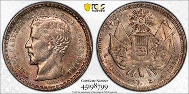 1865 R 1/2 R MS62