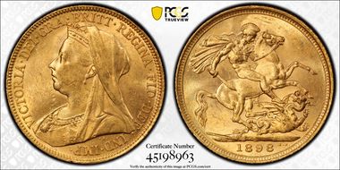 1898-S Sov S-3877 MS63