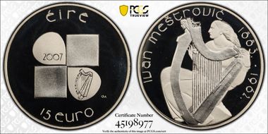 2007 € 15 Ivan Mestrovic PR69DCAM
