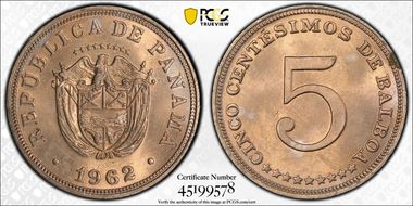 1962 5C MS65