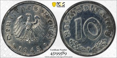 1945-F 10 Pfg J-375 N1