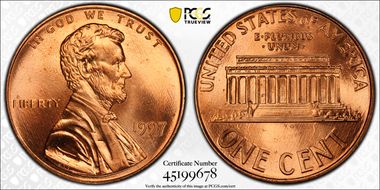 1997 1C MS67RD