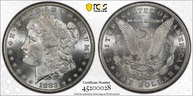 1883-CC $1 MS63