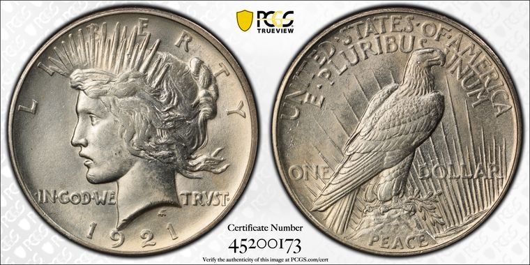 Cert 45200173 - Coin Image