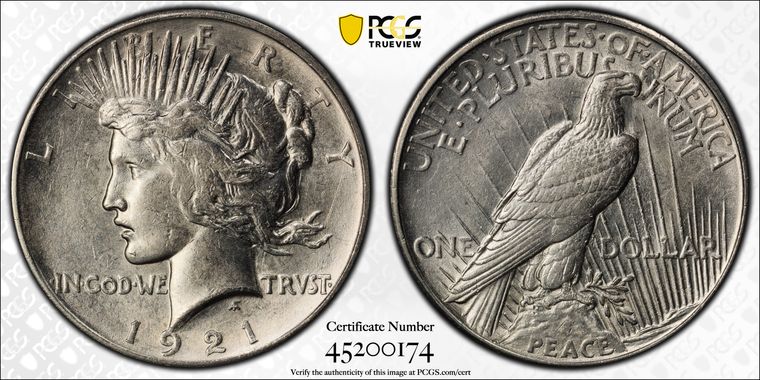 Cert 45200174 - Coin Image