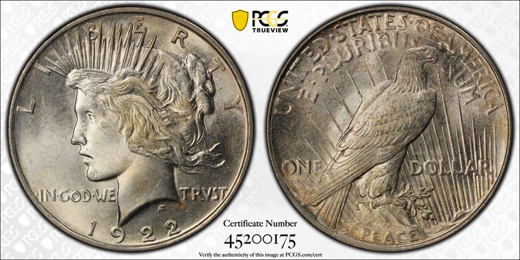 Cert 45200175 - Coin Image