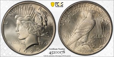 1925 $1 MS65