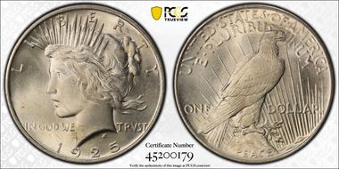 1925 $1 MS65