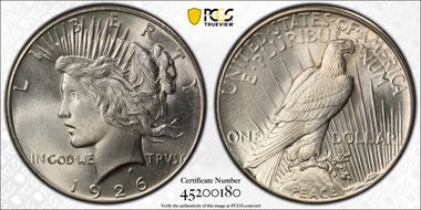 1926 $1 MS64