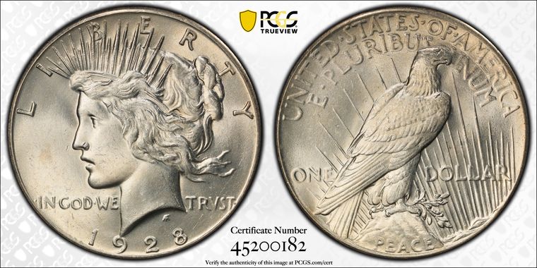 Cert 45200182 - Coin Image