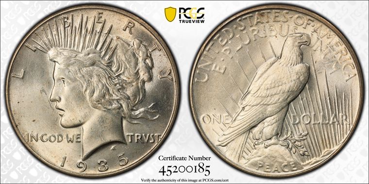 Cert 45200185 - Coin Image