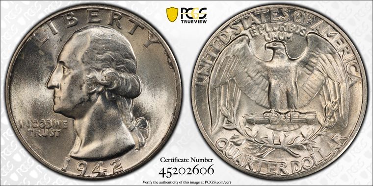 Cert 45202606 - Coin Image