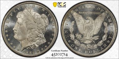1884-CC $1 MS64PL