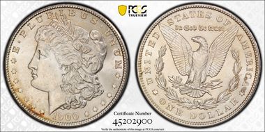 1900 $1 MS62