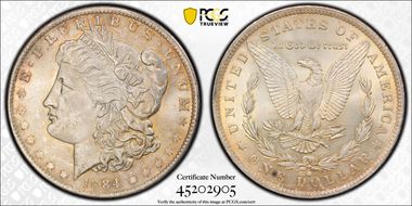 1884-O $1 MS63