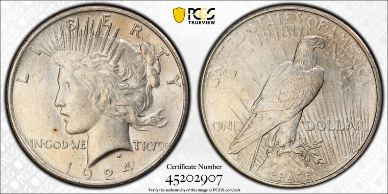 Cert 45202907 - Coin Image