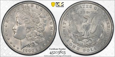 1900 $1 MS63