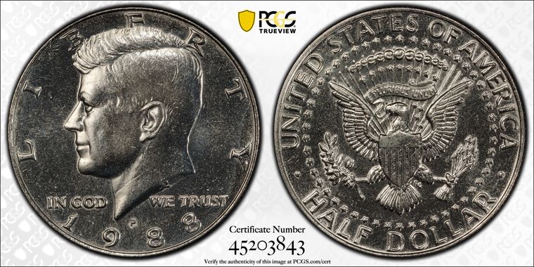 Cert 45203843 - Coin Image