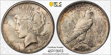 1923-D $1 MS64