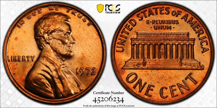 Cert 45206234 - Coin Image