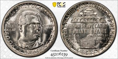 1948-S 50C Booker T. Washington MS66