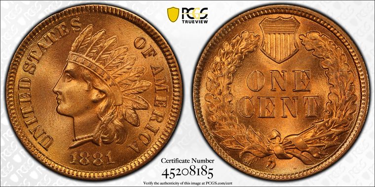 Cert 45208185 - Coin Image