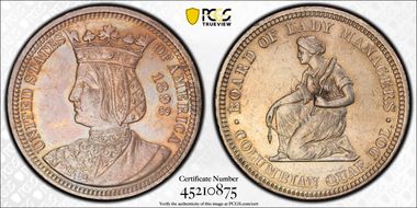 1893 25C Isabella N1