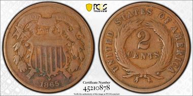 1865 2C Plain 5 N1BN