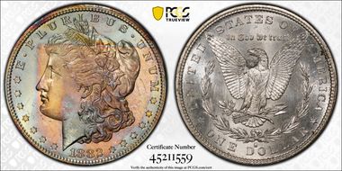 1882-S $1 MS63