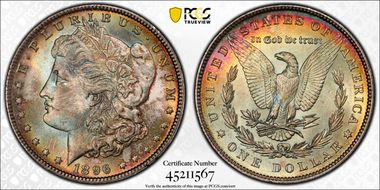 1896 $1 MS65