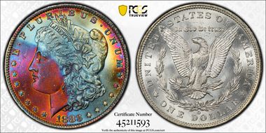1883-O $1 MS66+