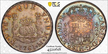 1761-Mo M 2 R Calico-643 MS63