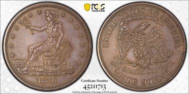 1876 T$1 PR55